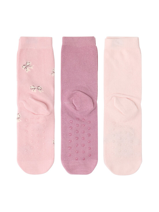 Lindex - Anti Slip neslīdošās zeķes 3-pāri - 7955 PINK | Stockmann - photo 2