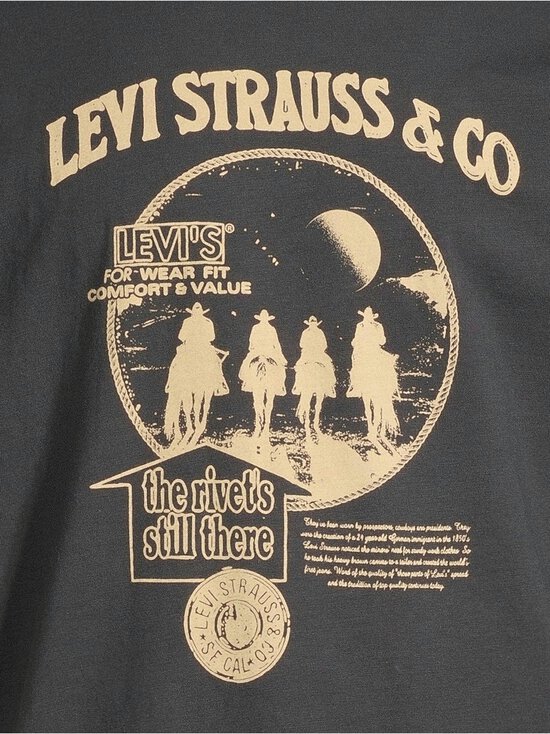 Levi's - Vintage fit Graphic t-krekls - 0257 ARCHVIAL SADDLE RANCHER 2 PHANTHOM | Stockmann - photo 4