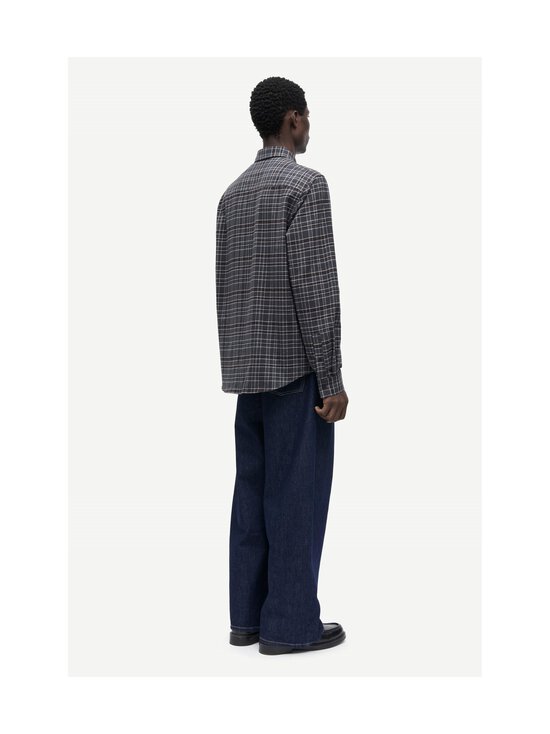 Samsoe Samsoe - Saryan Flannel Like krekls ar apkakli - CLR002489 GREY BROWN CH. | Stockmann - photo 4