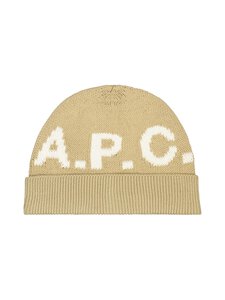 A.P.C - Logo vilnas maisījuma cepure - AAE MASTIC | Stockmann