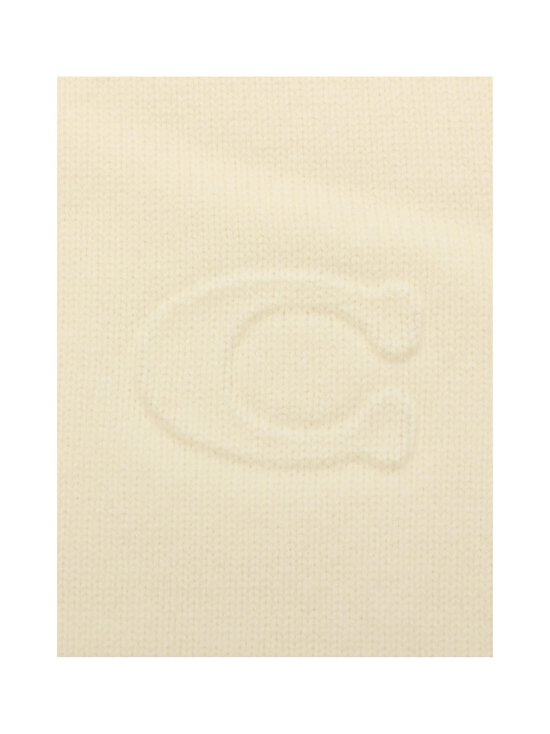 Coach - Embossed Knit Muffler -huivi - CHK 99 OPEN WHITE | Stockmann - photo 4