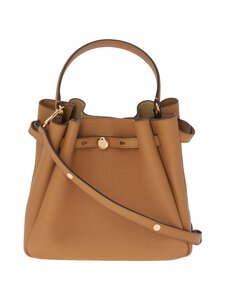 Tory Burch - Nahkkott Romy Pebbled Bucket - 227 TIRAMISU | Stockmann