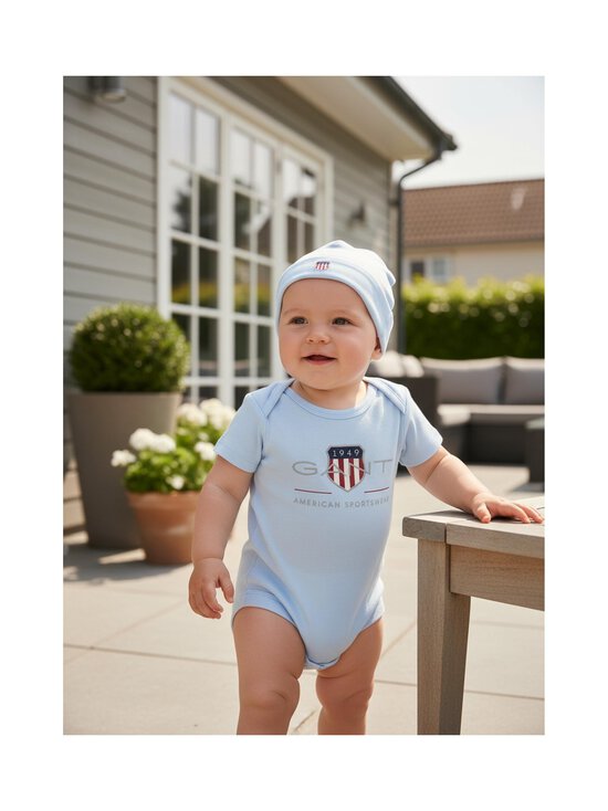 GANT - Shield Logo - body- ja piposetti 2-osainen - 450 SKY BLUE | Stockmann - photo 2