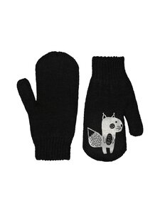 Bogi - Carly Reflective Mittens - BLACK/REFLECTIVE PRINT | Stockmann