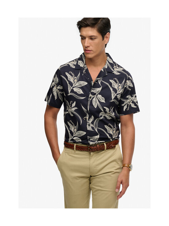 Superdry - Triiksärk Hawaiian Print - J9Q CANNA LEAVES NAVY | Stockmann - photo 4