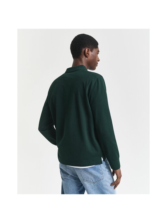 GANT - Pikkade varrukatega polosärk - 373 DEEP FOREST GREEN | Stockmann - photo 3