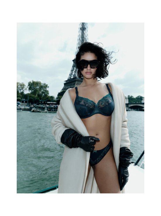 Chantelle - Champs Elyseesvery Covering Underwired -rintaliivit - B13 EDEN GREEN | Stockmann - photo 6