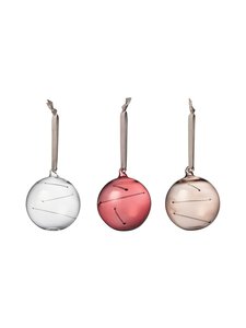Iittala - Aurinkopallot 80 mm, 3 kpl - CLEAR-CALLUNA-LINEN Iittala - Aurinkopallot 80 mm, 3 kpl - CLEAR-CALLUNA-LINEN | Stockmann