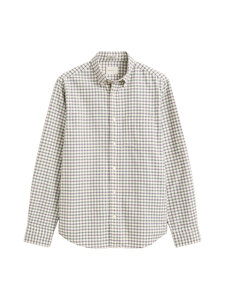 GANT - Regular Archive Oxford Check -kauluspaita - 130 CREAM | Stockmann