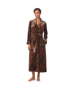 Lauren Ralph Lauren - Shawl Collar Long -aamutakki - 942 MULTIPAIS | Stockmann