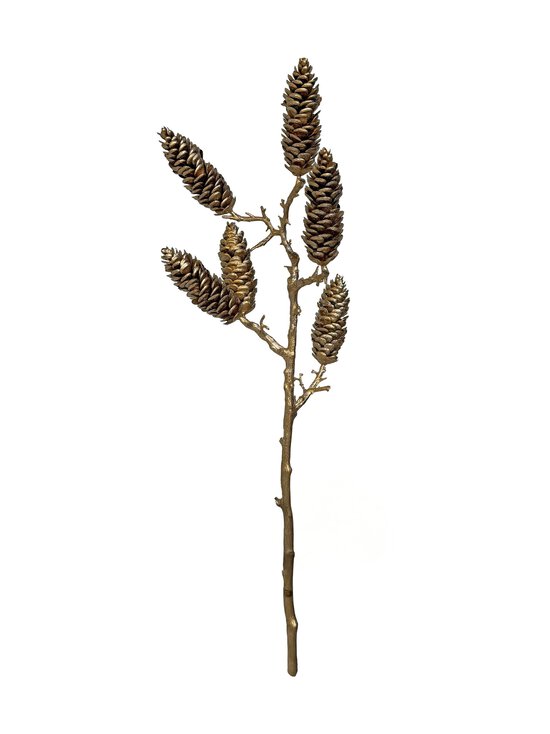 Shishi - Fir Cone -koristeoksa - GOLD | Stockmann - photo 1