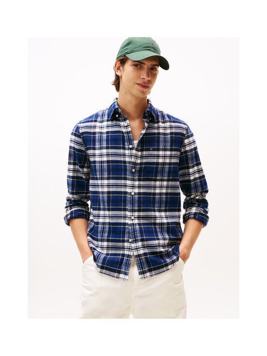 Tommy Hilfiger - Triiksärk Hero Flannel Tartn - 0MS PREPPY NAVY / CHECK | Stockmann - photo 2