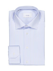 Eton - Contemporary Fit Bengal Striped Signature Twill -kauluspaita - 22 LIGHT BLUE | Stockmann