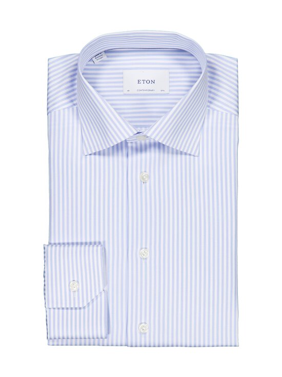Eton - Contemporary Fit Bengal Striped Signature Twill -kauluspaita - 22 LIGHT BLUE | Stockmann - photo 1