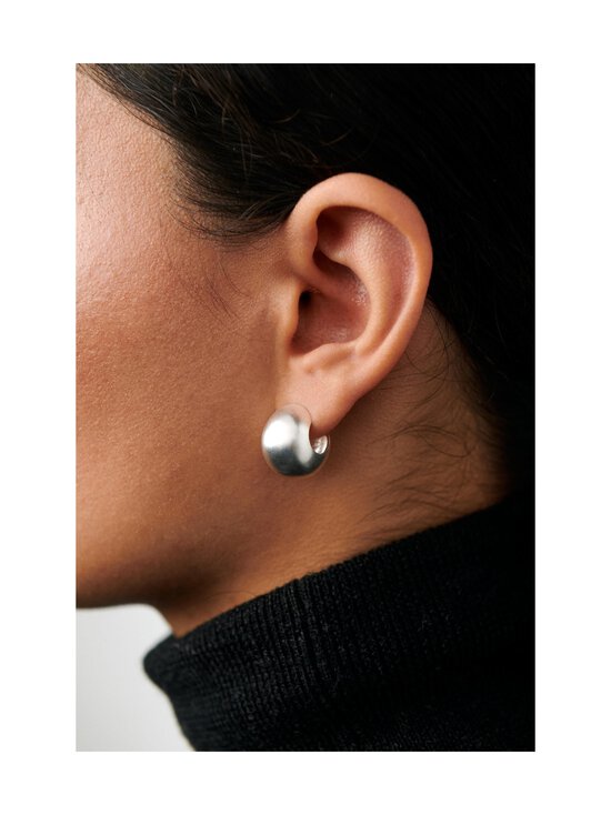 Pernille Corydon - Kõrvarõngad Brass Echo Hoops - SILVER PLATED BRASS | Stockmann - photo 2