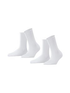 Falke - Happy Rolltop zeķes, 2 pāri - 2000 WHITE | Stockmann