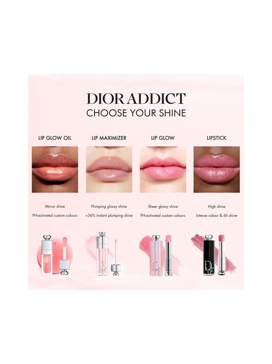 DIOR - Addict Shine Lipstick -huulipuna - 380 PINK D-SIRE | Stockmann - photo 7