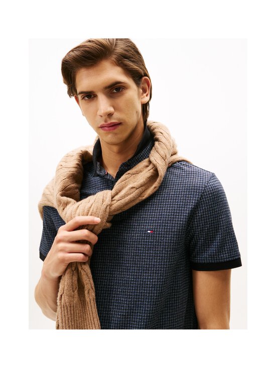 Tommy Hilfiger - Polosärk Mouline Check Jacquard Regular - DU0 HEATHERED BLUE LIKE SWATCH - photo 3 Tommy Hilfiger - Polosärk Mouline Check Jacquard Regular - DU0 HEATHERED BLUE LIKE SWATCH | Stockmann - photo 3