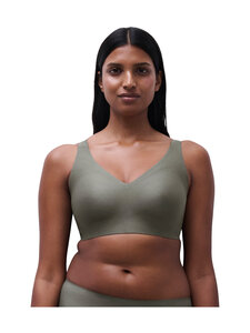 Chantelle - Softstretch Power -kaarituettomat rintaliivit - 09W VERT ARGILE | Stockmann