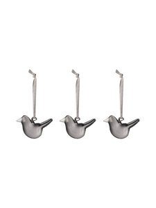 Iittala - Mini stikla putniņi 3 gab. - GREY | Stockmann