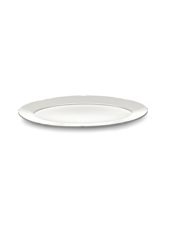 Serax - Silhouette Oval Plate M -tarjoilulautanen - 001 WHITE | Stockmann - photo 1