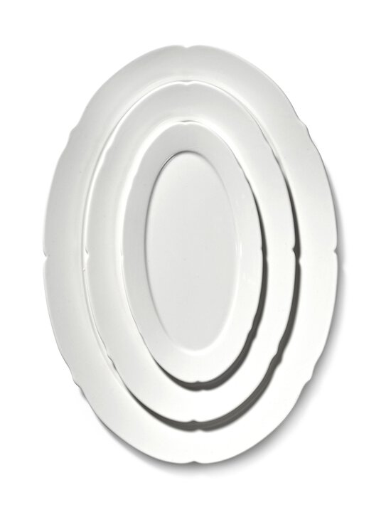 Serax - Silhouette Oval Plate M -tarjoilulautanen - 001 WHITE | Stockmann - photo 3