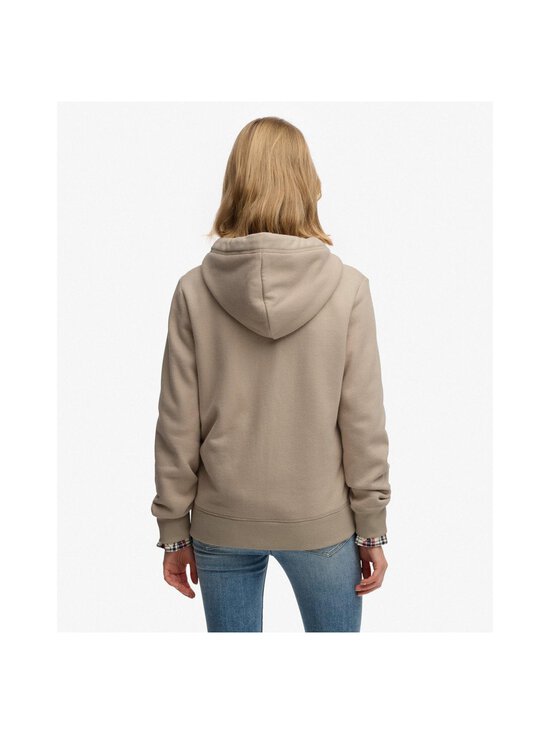 Superdry - Essential Logo Ziphood -hupparitakki - 6NN FEATHER GREY | Stockmann - photo 5