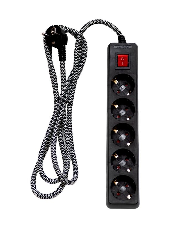 Airam - Extension-jatkopistorasia 2 m - BLACK | Stockmann - photo 1