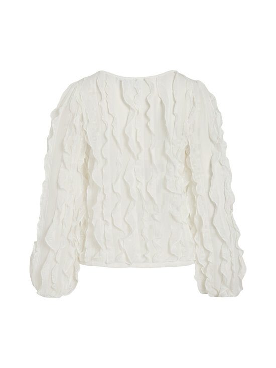 Vila - Viedith Flounce -paita - CLOUD DANCER | Stockmann - photo 2