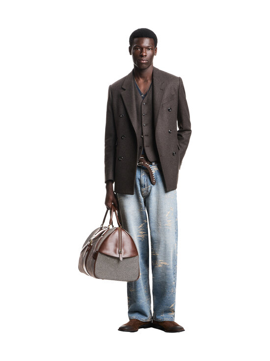 Emporio Armani - Vest - TE23205 O6005 MARRONE SCURO MELANGE | Stockmann - photo 1