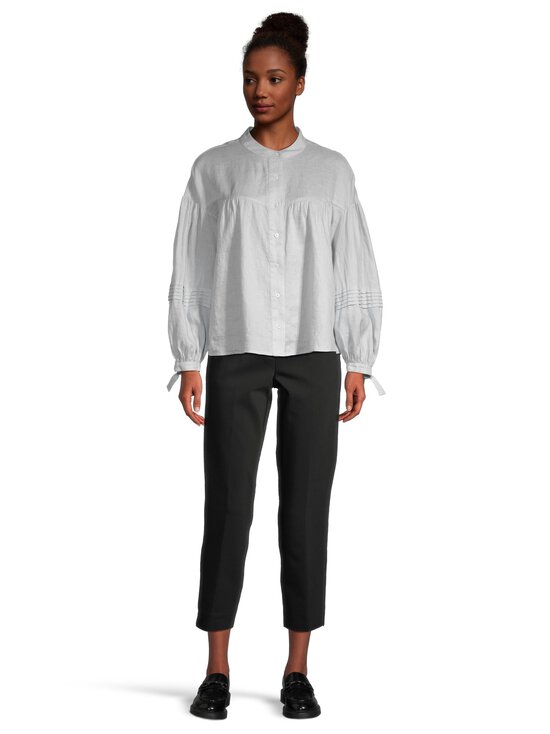 JcSophie - Georgette-pellavapusero - 106 LIGHT GREY - photo 2 JcSophie - Georgette-pellavapusero - 106 LIGHT GREY | Stockmann - photo 2