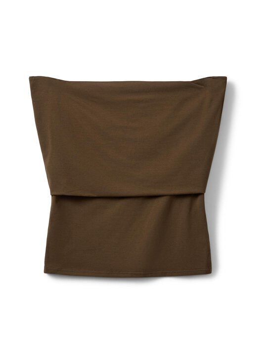 Sofie Schnoor - Sinkasw Off Shoulder -toppi - 3097 OLIVE BROWN | Stockmann - photo 2