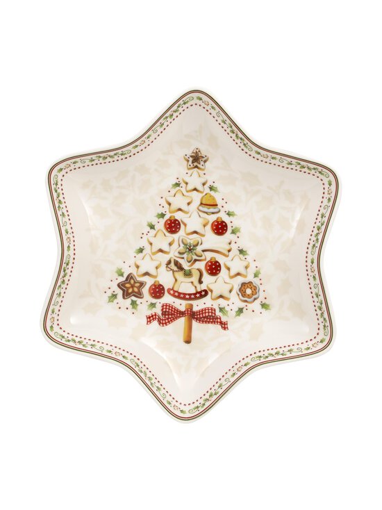 Villeroy & Boch - Winter Bakery Delight Star Tree Medium servēšanas bļoda 24,5 cm - RED - photo 1 Villeroy & Boch - Winter Bakery Delight Star Tree Medium servēšanas bļoda 24,5 cm - RED | Stockmann - photo 1