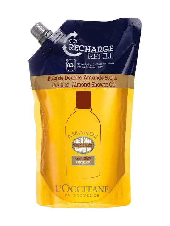 Almond Shower Oil Refill -suihkuöljy, täyttöpakkaus 500 ml