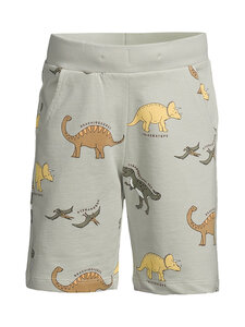 Lindex - Patterned Jersey -shortsit - 8884 LIGHT DUSTY GREEN | Stockmann