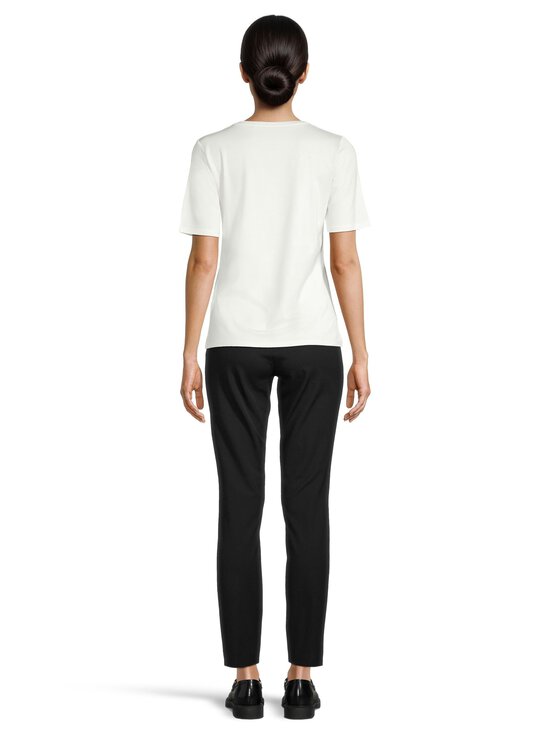 ESSENTIALS by Stockmann - Joanna V-neck t-paita - OFFWHITE | Stockmann - photo 3