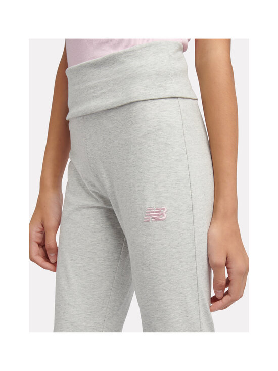 New Balance - Small Logo Roll Down Flare -leggingsit - AHH ASH HEATHER | Stockmann - photo 8