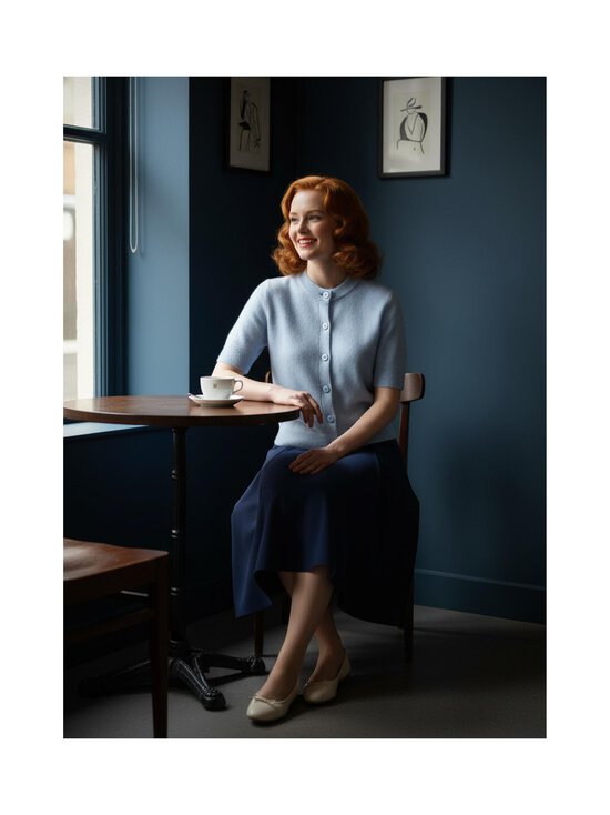 Samsoe Samsoe - Sanoura džempera jaka - 144115TCX CASHMERE BLUE | Stockmann - photo 5