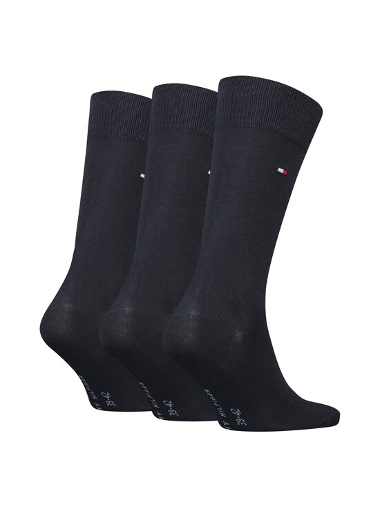 Tommy Hilfiger - TH M Flag -sukat 3-pack - 003 DARK NAVY | Stockmann - photo 2