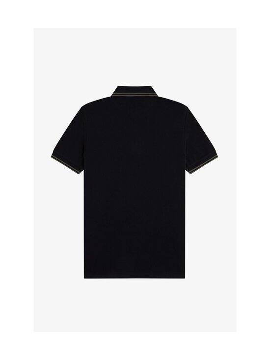 Fred Perry - Twin Tipped Slim -pikeepaita - T44 BLACK/FIELDGREEN | Stockmann - photo 2