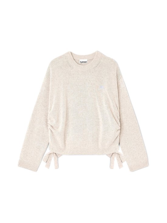 Ganni - Future Oversized O-neck -villasekoiteneule - 934 SAND | Stockmann - photo 1