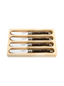Laguiole - Dark Wood Set sviesta nazis komplekts 4 gab. - DARK WOOD | Stockmann