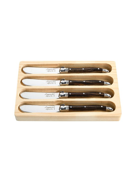 Laguiole - Dark Wood Set sviesta nazis komplekts 4 gab. - DARK WOOD | Stockmann - photo 1