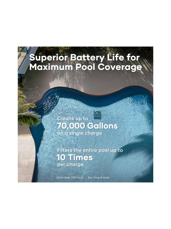 Aiper - Scuba X1 Pool Robot -allasrobotti - BLACK | Stockmann - photo 5