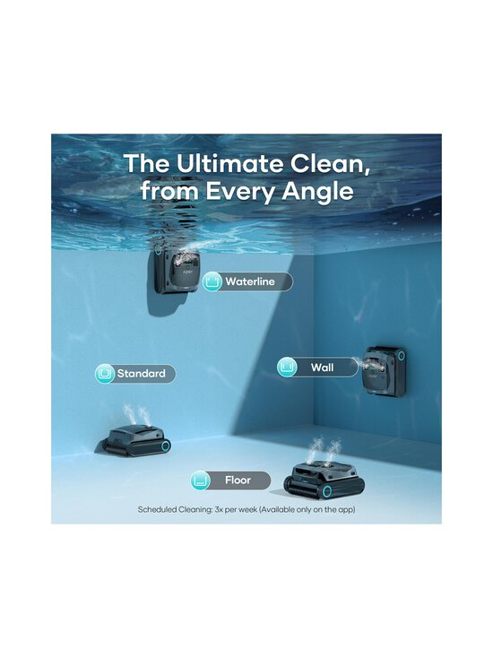 Aiper - Scuba X1 Pool Robot -allasrobotti - BLACK | Stockmann - photo 6