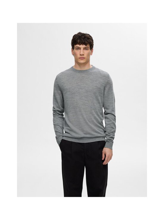 Selected - SlhTray-merinoneule - MEDIUM GREY MELANGE - photo 2 Selected - SlhTray-merinoneule - MEDIUM GREY MELANGE | Stockmann - photo 2