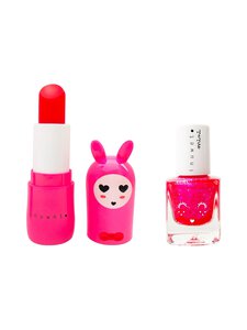 Inuwet - Duo Lipbalm Cherry + Nail Polish Strawberry lūpu balzams un nagu laka - PINK | Stockmann