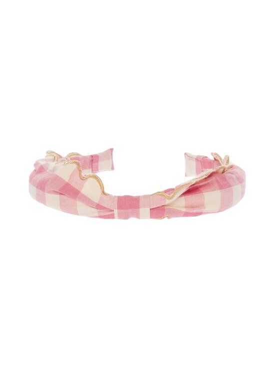 Rockahula - Scalloped Gingham -hiuspanta - PINK | Stockmann - photo 3