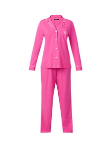 Lauren Ralph Lauren - Notch Collar -pyjama 2-osainen - 650 PINK | Stockmann
