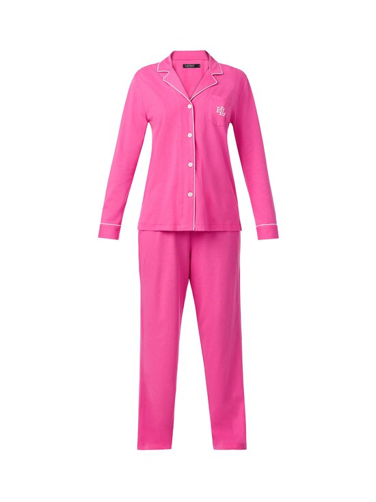 Lauren Ralph Lauren - Notch Collar -pyjama 2-osainen - 650 PINK | Stockmann - photo 1